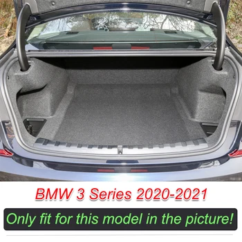 Magistralinių Aukšte Odinis Įdėklas Automobilio bagažo skyriaus Kilimėlis Krovinių Skyriuje, Grindų danga BMW 3 Serijos G02 2020-2021