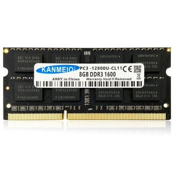 KANMEIQiDDR3 DDR4 8GB 4GB 16 GB nešiojamas Ram 1333 1600 2133 2400 2666Mhz DDR3L 204pin Sodimm Nešiojamojo kompiuterio atminties nešiojamas 1.35 v 1.2 v Naujas
