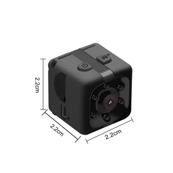 HD Mini SQ11 Kamera, IP Mažas Cam 1080P Jutiklis Naktinis Matymas vaizdo Kameros Mikro vaizdo Kamera DV DVR Judesio įrašymo Kameros