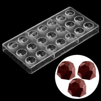 Virtuvės Įrankiai Išgalvotas Deimantų Formos Šokolado liejimo Formos 3D Maisto Kepimo Polikarbonato Šokolado Formos Saldainiai, Tortas, Šokoladas, Bandelės Įrankiai