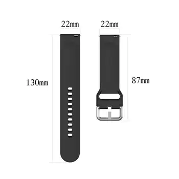 Minkšto Silikono Dirželis Xiaomi Haylou Saulės Ls05 Smart Watch 12 Spalvų Pakeitimo Sagtis Watchband Už Xiaomi Haylou Saulės Ls05
