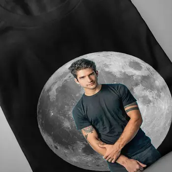 TYLER POSEY MĖNULIS Teen Wolf Vyrų Marškinėliai Įdomus Tee Marškinėliai trumpomis Rankovėmis O Kaklo T-Shirt Medvilnė, Dovanų Idėjos Drabužių 2021 naują atvykimo