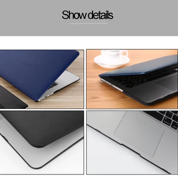 PU+PVC Nešiojamas Atveju Macbook Pro 15 Atvejis, 12 Oro 13 11 16 Coupa Naujas Touch Juostą, Skirtą 