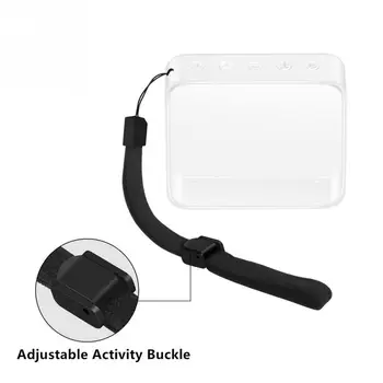 Anti Nulio Portable Bluetooth Speaker Priedai Su Dirželiu Mažų Apsaugos Atveju Skaidrios TPU Pakeisti JBL EITI 2