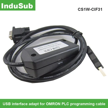 Suderinama CS1W-CIF31 USB sąsajos adapteris programg kabelis OMR PLC USB-RS232 Convertion Laidas 1,5 M