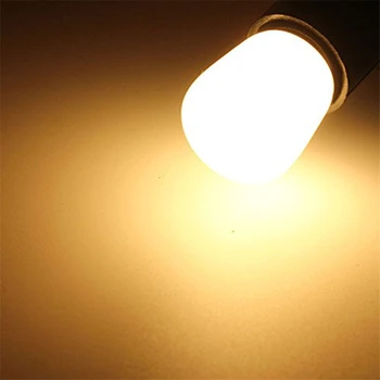 LED Lemputės 3W 6W E14 LED Didelis Šviesus Stiklas Lempos Atspalvis Šaltas Šiltai Balta Apšvietimo Siuvimo Mašina, Šaldytuvas