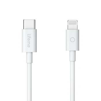 Meizu Lifeme LPDL1 USB C Žaibo Kabelis,iPhone 12 Įkroviklio Kabelį[3.3 ft Apple Pfi Sertifikuota] Suderinamas su iPhone 12 /SE/11