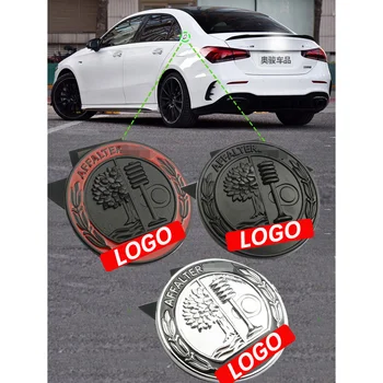 Automobilio Emblema Kūno obelis C-ramstis ženklelis etiketės metalo lipdukai Pusės Kamieno Ženklelis Mercedes Benz AMG W212 W205 W211 W213 W210