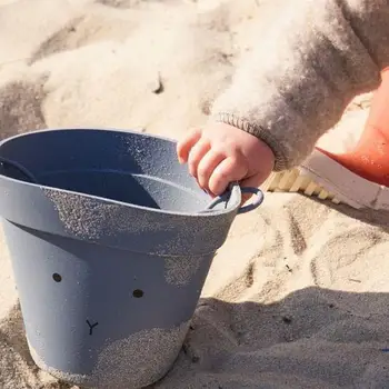 6pcs Silikono Paplūdimio Žaislų Rinkinys smėlio Žaislai Vaikams Vasarą Kasti Smėlio žaislai, Lauko Vaikų Vandeniu Žaidimą Žaisti Žaislas smėlio dėžės rinkinį