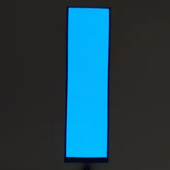Mėlyna spalva 3.6*23cm El apšvietimo skydelis, EL Folija EL apšvietimas el apšvietimo lapas skydelis LCD apšvietimo be keitiklio