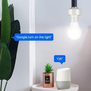 WiFi Smart Lemputės, Lempos Laikiklis E27 už Alexa/ 
