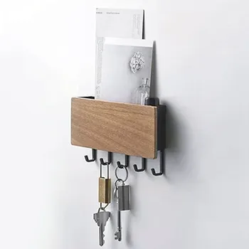 Keychain sieniniai, mini sieniniai raidės ir raktų pakabukas saugojimo, raktas kablys kablio Tinka namų decorationof virtuvė