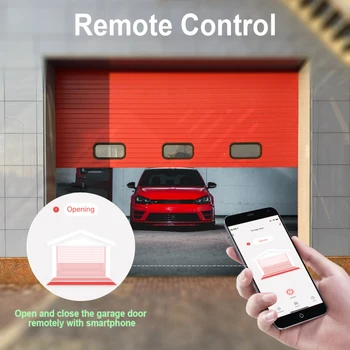 Tuya WiFi Smart Switch Garažo Durų Atidarytuvas Valdytojas Dirbti Su Alexa Echo 