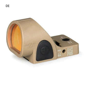 2.5 ŽŪM SRO Nailono Akyse Reguliuojamas LED Mini Red Dot Lauko Medžioklės HS2-0130B