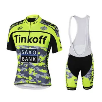 Atnaujinti 2021 Tinkoff Team, Dviračių Sporto Rinkinį MTB Dviračių Kvėpuojantis Šortai, Drabužiai Dviračių Nustatyti 19Dgel Ropa Ciclismo Cyclin