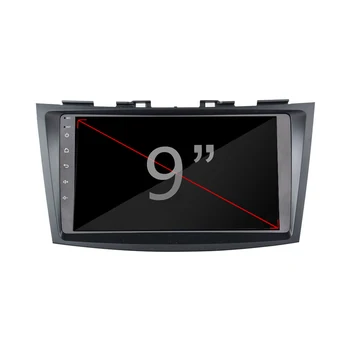 Android 10.1 automobilio radijo Suzuki Swift 2011-m. automobilinis dvd multimedija grotuvas gps navigacija stereo BT WIFI OBD 2din 9inch