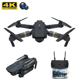 2021 Naujas E58 Drone 1080/4k HD Camer Wifi FPV Profesinės RC Quadcopter Išardomi Aukštos Hold Režimu Tranai Rc Sraigtasparnis žaislai berniukas