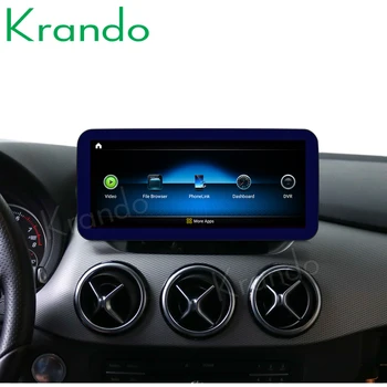 Krando Android 10.0 4G 64G 12.3 COLIŲ Automobilio Radijo Mercedes-Benz A W176 CLA C117 GLA X156 2012-2018 NTG 4.5 5.0 Carplay Player