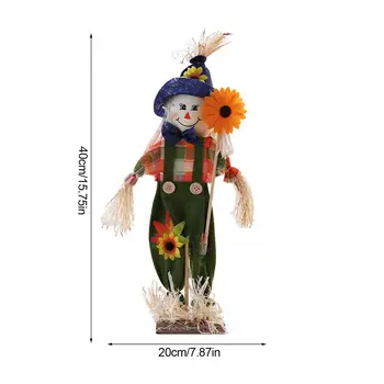 Nuolatinis Scarecrows Lėlės Laimės Kaliausė, Lėlės, Dekoracijos, Rekvizitas Helovinas, Padėkos Šalies Apdaila