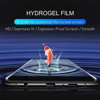 3 Vnt Full Screen Protector Ant Samsung Galaxy S10 Lite S8 S9 S10e S Pastaba 8 9 10 Plius Atgal Hidrogelio Filmas Ne Apsauginis Stiklas