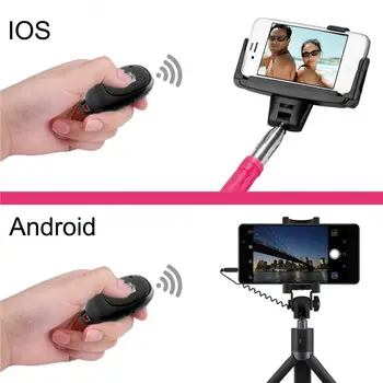 Užrakto Nuotolinio Valdymo Bluetooth Wirelessyou kontroliuoti savo mobiliojo telefono kamera, skirta 
