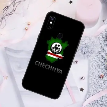 Čečėnijos vėliava Telefoną Atveju Xiaomi Redmi pastaba 7 8 9 pro 8T 9S Mi 10 Pastaba pro Lite