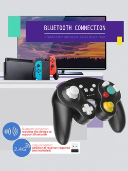 Wireless Gamepad Voor Nintend Ngc Gc Voor Gamecube Valdytojas Voor Nintendo Jungiklis/PC/TV Box/PS3 Voor Kreiptuką Joypad
