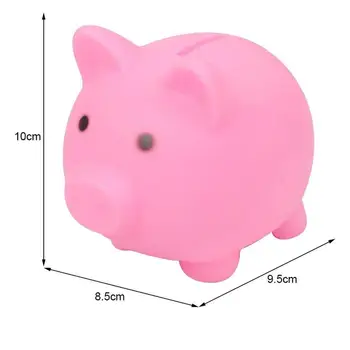 SHS Mažas Piggy Bank Pinigų, Sandėliavimo Dėžės, Vaikams, Žaislai, Pinigai Namuose Sutaupyti Lauke Vaikai Piggy Dekoro Pinigų Banko G5A3