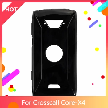 Core-X4 Atveju Matinis Minkšto Silikono TPU Galinio Dangtelio Crosscall Core-X4 Telefono dėklas Slim atsparus smūgiams