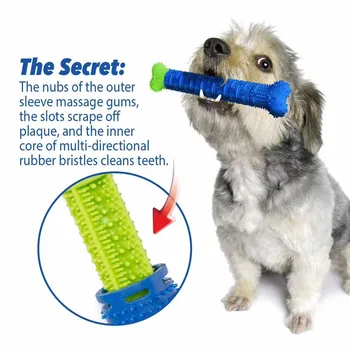 Karšto Pardavimo Naminių Reikmenys Šuns Dantų Šepetėlis Stick Interaktyvus Šuniuką Kramtyti Žaislus Šuo Priedai Mažų Šunų Molinis Žaislas Prancūzų Buldogas Žaislai