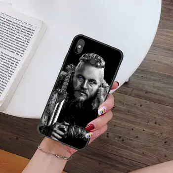 Ragnar Lothbrok Vikingai Karšto Tv Serijos Telefoną Atveju Xiaomi Redmi pastaba 7 8 9 t k30 max3 9 s 10 pro lite