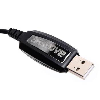 USB Programavimo Kabelis Laido CD Baofeng BF-UV9R Plius A58 9700 S58 N9 ir Kt Walkie Talkie UV-9R Plius A58 Radijo PC