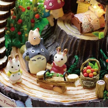 NAUJAS Fantazijos Miško Mediniai Totoro 