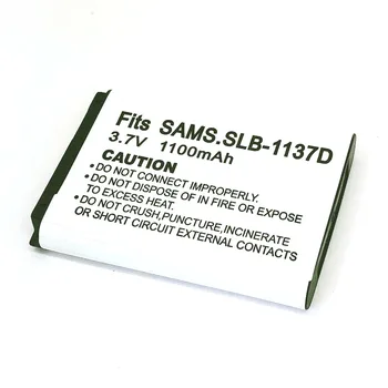 SLB-1137D SLB 1137D SLB1137D Fotoaparato Baterija SAMSUNG L74 i80 NV1 NV24HD NV40 NV100HD TL34HD NV106 HD i85 i100 NV103 NV30