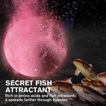 Fishbait Žvejyba Burbulas Lizdą Oxygenator suvilioti burbulas lizdą kamuolys masalas pritraukti artefaktas poli žuvų jauko dalelės Dropshippingr