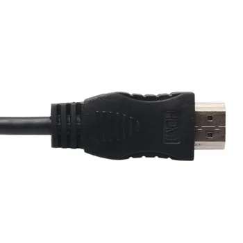 Kabelis HDMI Adapteris-suderinama Ethernet Channel High Speed HDMI suderinamus Su Ethernet CL2 Reitingų Juoda Kabelis M/M 25cm Naujas