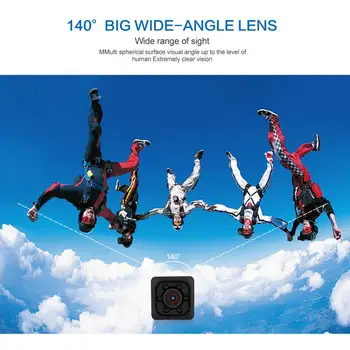 HD 1080P SQ11 Mini Kamera Jutiklis, Naktinio Matymo Kamera Judesio DVR Mikro Kamera, Sporto DV Vaizdo Mini Kamera, Kamera