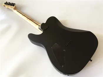 Karšto pardavimo juoda KAIP Jim Šaknis parašas elektrinė gitara užrakto rankenėlę, klevų fingerboard aukštos kokybės gamykla tiesiogiai
