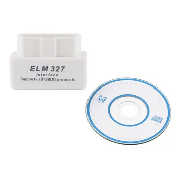 Aukštos kokybės!Automobilių Auto Sąsaja Skaitytuvas Mini ELM327 OBD2 II Diagnostinis Įrankis Suderinami Telefonai, smart scan įrankį karšto pardavimo