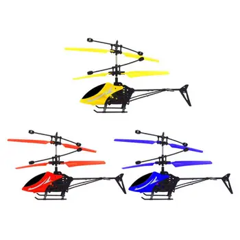 Vaikai Nuotolinio Valdymo Mini Rc Infraraudonųjų spindulių Indukcijos Nuotolinio Valdymo pultas Rc Žaislo 2ch Gyro Sraigtasparnis Rc Drone Radijo bangomis valdomų Mašinų