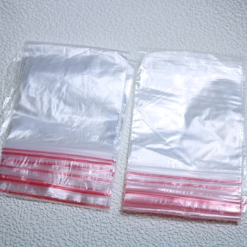 100vnt/daug Plastikinės Lipniosios Krepšiai Grąžtai, Klijuotos Akmens Saugojimo Sandarinimo Maišelį amatai 
