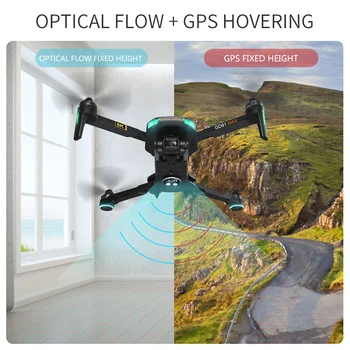 GD91Max Drone Su 6K HD Kamera, 5G GPS WiFi Profesinės Quadcopter Trijų Ašių Gimba Brushless Variklio Dron Palaiko 32G TF Kortelė