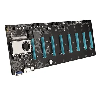 BTC-S37 Miner Plokštė CPU Nustatyti 8 Vaizdo Kortelės Lizdas DDR3 Memory Integruota VGA Sąsaja, Mažas Energijos Suvartojimas