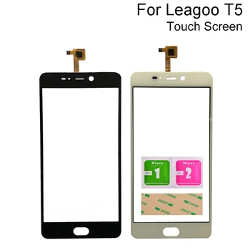 Jutiklinis Ekranas Leagoo T5C Jutiklinis Ekranas skaitmeninis keitiklis Skirtas Leagoo T5 Touch Panel Priekinio Stiklo Objektyvas Jutiklis Touchscreen Įrankiai