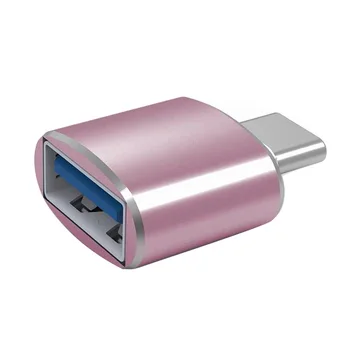 3Pcs USB 3.0 Moterų Tipas-C Male Jungtis baterijos Duomenis Sinchronizuoti Telefono OTG Adapteris