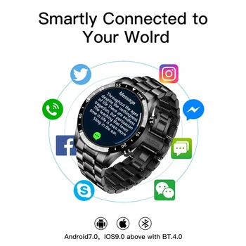 LIGE Vyrų Smart Watch 