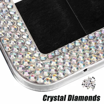 Rusijos Priekinės Galinės Automobilio numerių Rėmelis akrilo deimantų Kristalų Deimantų Europos Licenciją Plokštės Rėmas